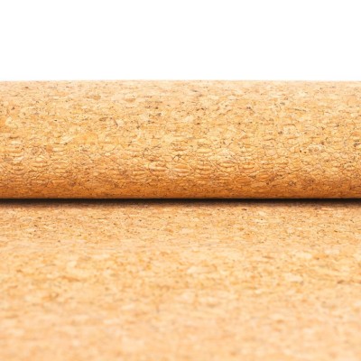 Natural Cork Fabric with Embossed Texture Effect COF-479