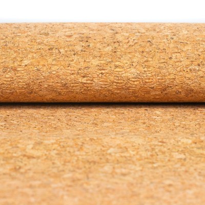 Natural Cork Fabric with Embossed Texture Effect COF-479