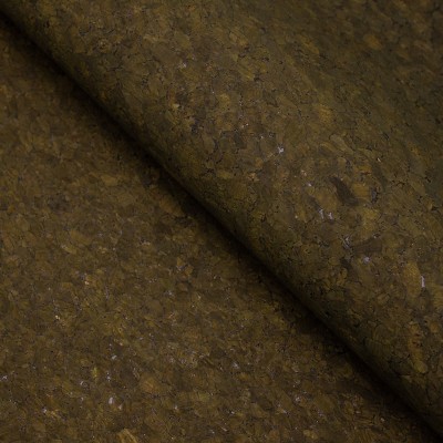 Dark green agglo, Cork Fabric- COF-357