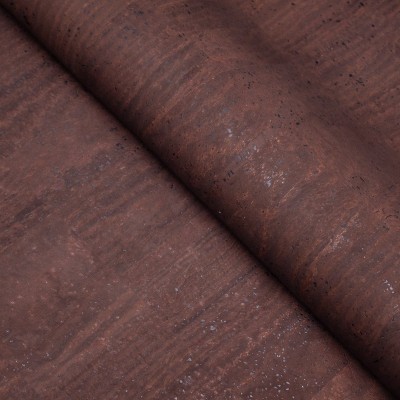 Premium Solid Marron Cork Fabric COF-12