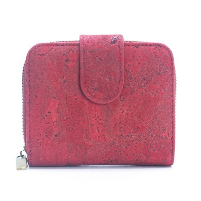 Colored Cork Ladies' Wallet Anti-RFID Protection BAG-2268