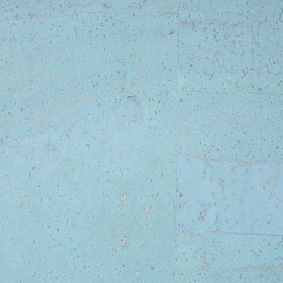 Premium Solid Baby Blue Cork Fabric COF-132