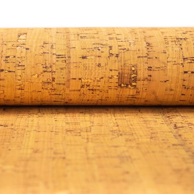 Yellow Portuguese Cork Fabric Rustic COF-183