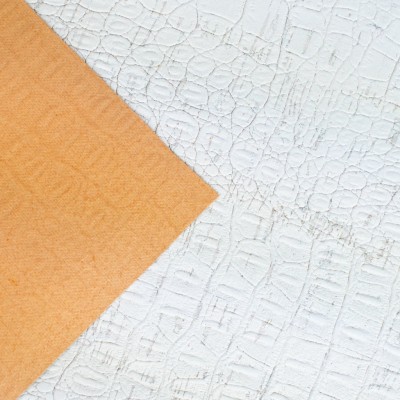 Textured White Cork Fabric COF-469