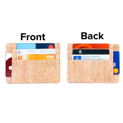 Ultra-Slim Cork Wallet v troch Elegantných farbách BAG-2301