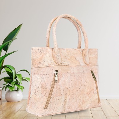 Natural Cork Women's Handbag - Spacious and Elegant BAG-2307