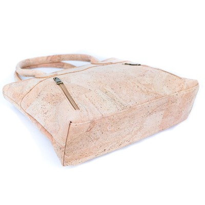 Natural Cork Women's Handbag - Spacious and Elegant BAG-2307