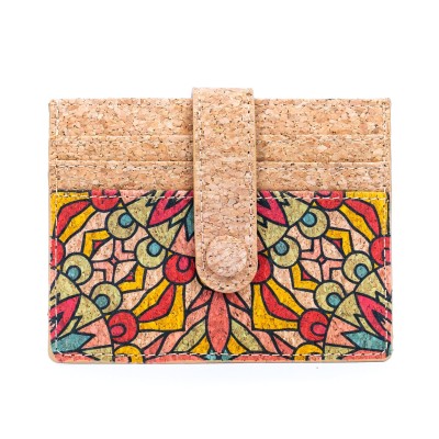 Cork Card Wallets in Diverse Patterns BAG-2309