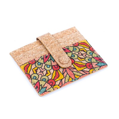 Cork Card Wallets in Diverse Patterns BAG-2309