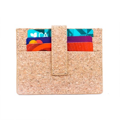 Cork Card Wallets in Diverse Patterns BAG-2309