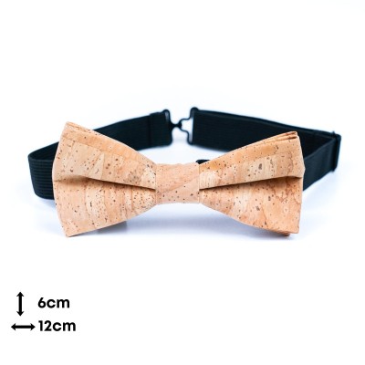 Cork Bow Tie and Cufflink Set L-015