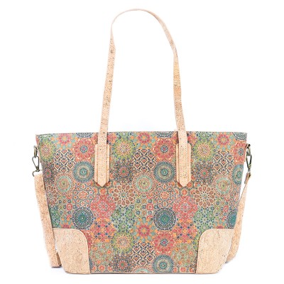 Printed Cork Crossbody and Handbag for Women BAGD-557