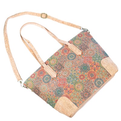 Printed Cork Crossbody and Handbag for Women BAGD-557