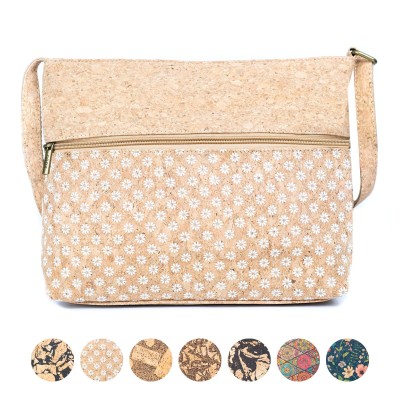 Natural Cork Women&#39;s Crossbody Bag BAG-2338