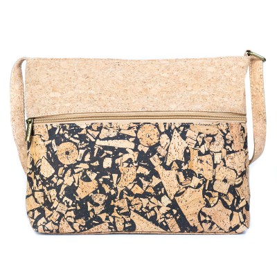 Natural Cork Women&#39;s Crossbody Bag BAG-2338