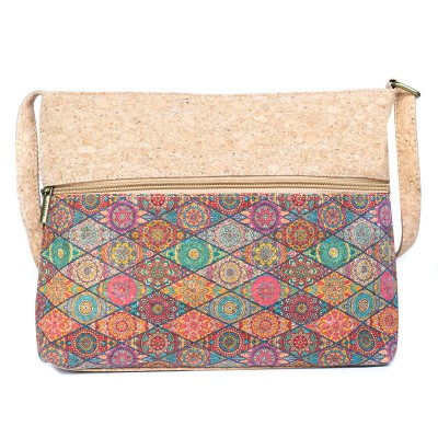 Natural Cork Women&#39;s Crossbody Bag BAG-2338