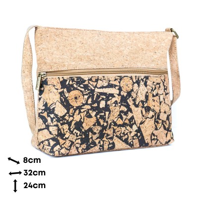 Natural Cork Women&#39;s Crossbody Bag BAG-2338