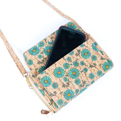 Women's Horizontal Cork Phone Bag BAG-2347