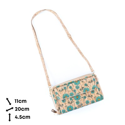 Women&#39;s Horizontal Cork Phone Bag BAG-2347