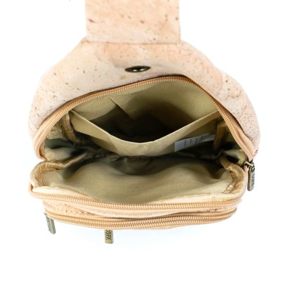 Coffee-Infused Cork Women's Sling Bag BAG-2346