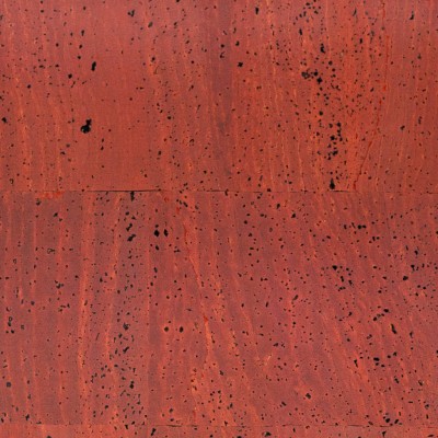 Natural Dark Red Cork Fabric - 0.81mm Thickness COF-591