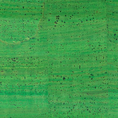 Vibrant Leaf Green Cork Fabric COF-605