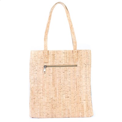 Mandala Print Cork Women's Tote Shopping Bag