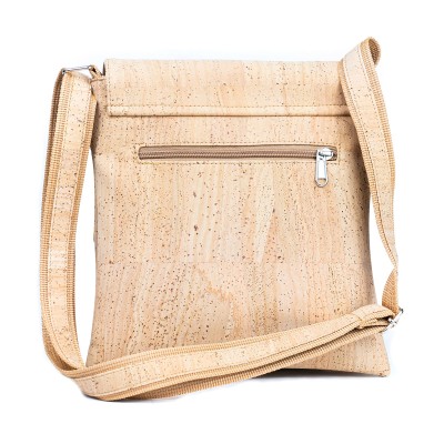 Natural Cork Crossbody Bag with Adjustable Strap BAGP-288