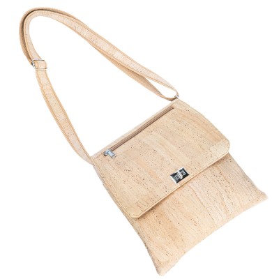 Natural Cork Crossbody Bag with Adjustable Strap BAGP-288