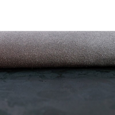 1.35mm Thick Black Cork Fabric Microfiber Backing COF-613