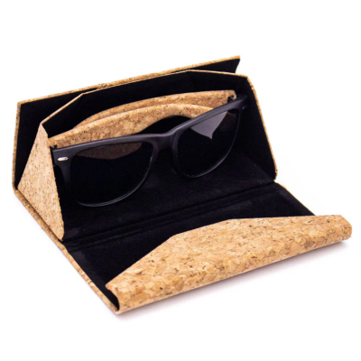 Women's Cork Sunglasses with UV Protection Lenses(Including case) L-1098