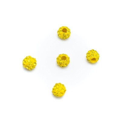 10 pezzi per perline di cuoio rotonde da 3 mm. Accessori per gioielli D-5-3-152