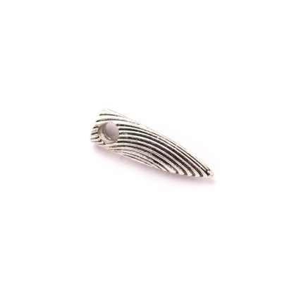 5 pendenti in zama per cinturino in sughero da 5 mm argento sterling zama 5 mm Accessori per punteruolo tondo - D-5-5-166