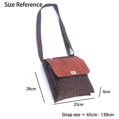 Borsa a tracolla unisex in sughero BAGP-155