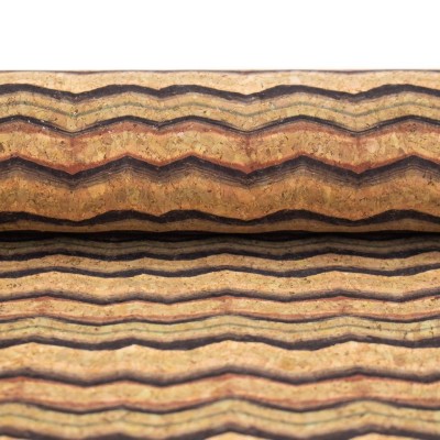 Brushy Mountain Waves Cork Fabric- COF-262-A