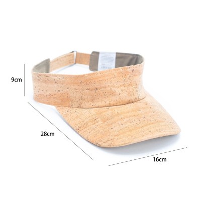 Natural Cork Open Top Hat L-877-A