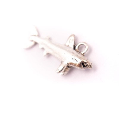 10 units 12x25mm Pendant antique silver Fish jewelry pendant Jewelry Findings & Components D-3-416