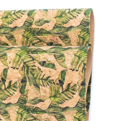 Plantain Tree, Cork Fabric- COF-140-A