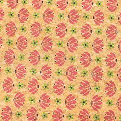 Flip Lotus, Cork Fabric- COF-408-A