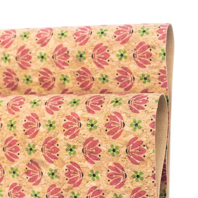 Flip Lotus, Cork Fabric- COF-408-A