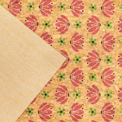 Flip Lotus, Cork Fabric- COF-408-A