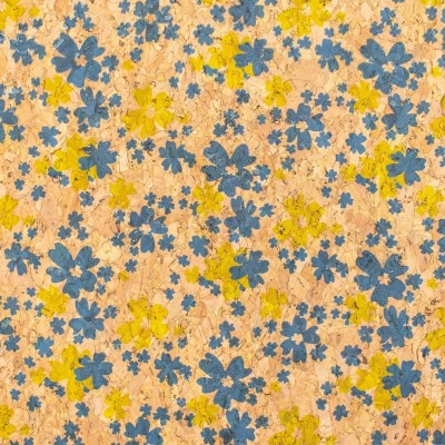 Sprinkled Florals, Cork Fabric- COF-417-NEW