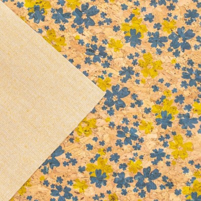 Sprinkled Florals, Cork Fabric- COF-417-NEW