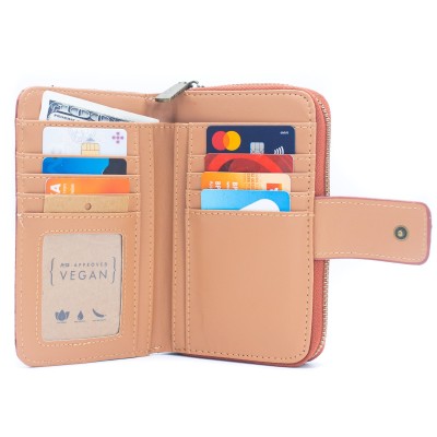 Color cork Square-mini–cork Wallet –HY-007/08