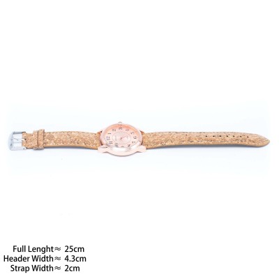 Natural Cork watch unisex fashion Watch WA-362（without box）