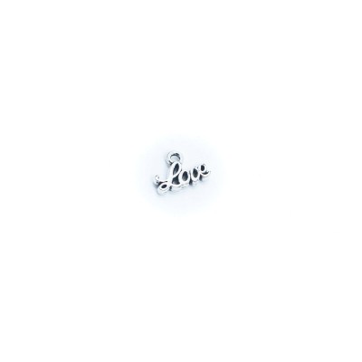 20 units Pendant antique silver jewelry Small love pendant Jewelry Findings & Components D-3-516