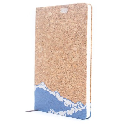 Natural Cork Printed Notebook L-869