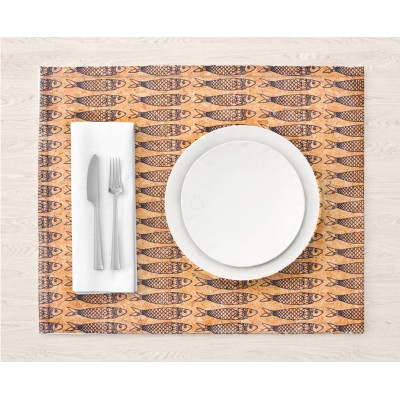 Cork placemat 43X29 cm (4units） L-879