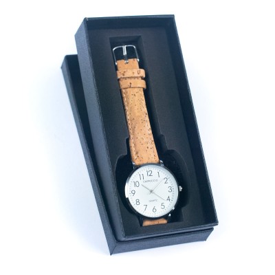 Natural Cork watch women fashion Watch WA-404（with random box）