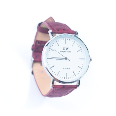 Natural Cork watch Unisex fashion Watch WA-414-BOX-1（with box）